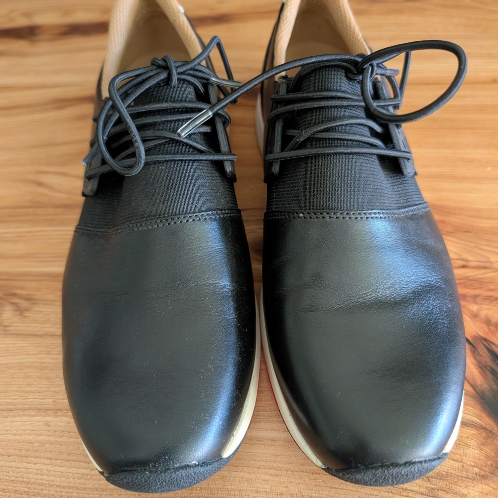 Vionic Brand Women's Black Leather Athletic Shoes